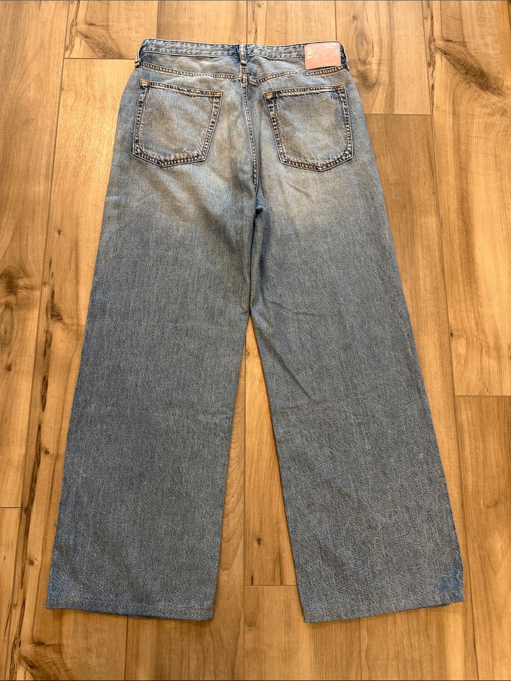 NEW rag & bone Logan Featherweight Wide Leg Jeans. Ultra Lightweight Edition  28 - Picture 6 of 11